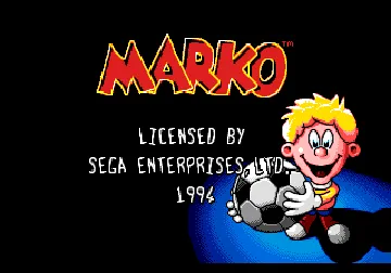 Marko (USA) screen shot title